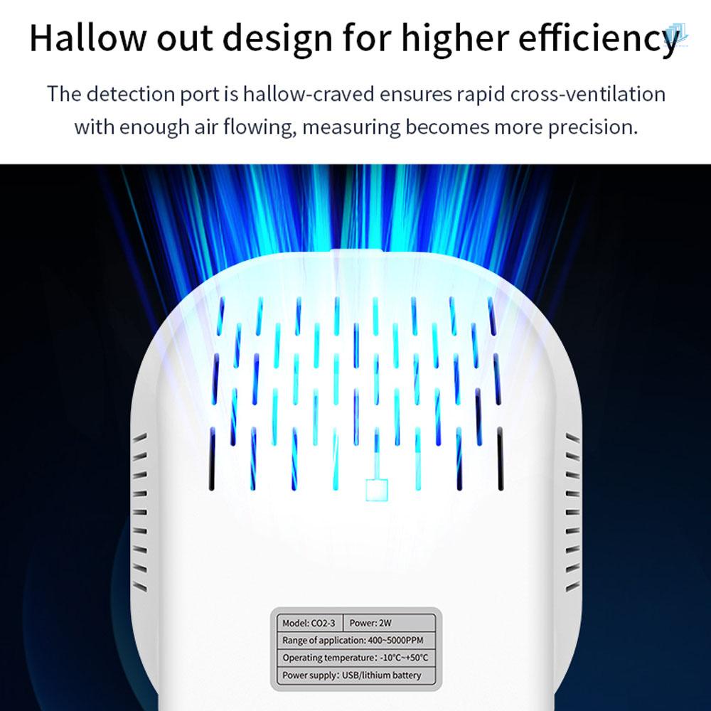 Thiết Bị Đo Độ Ẩm / Nhiệt Độ CO2 3 Trong 1 s2mwvn Có Màn Hình Hiển Thị Kỹ Thuật Số