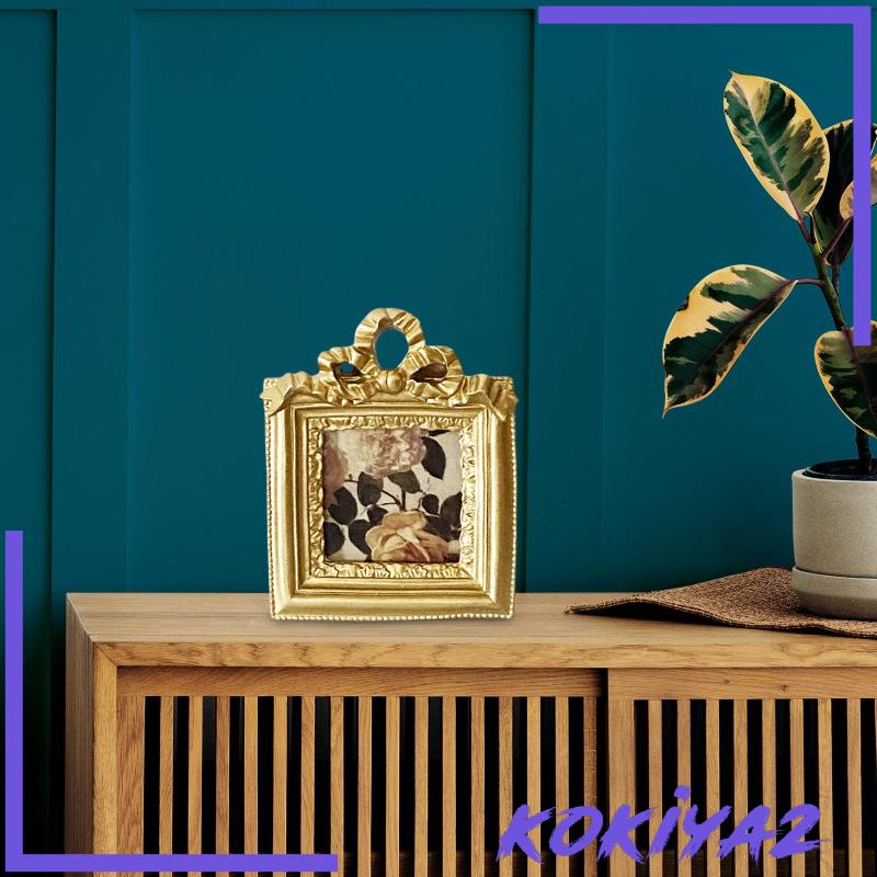 Khung Ảnh Bằng Nhựa Resin Để Bàn Phòng Khách / Ngủ Kiểu Châu Âu