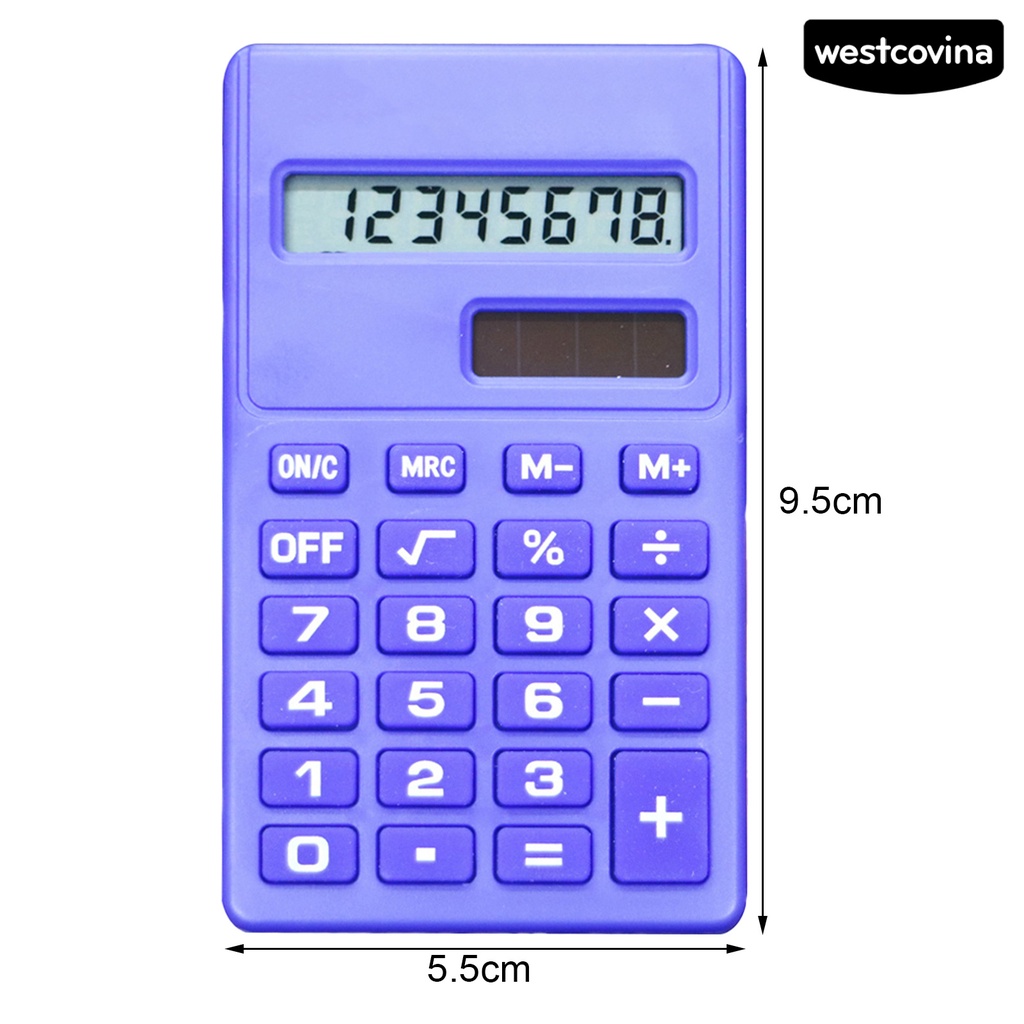[COD]♪Máy Tính Cầm Tay 8 Số Bằng ABS Kích Thước Bỏ Túi Tiện Dụng Cho Văn Phòng
