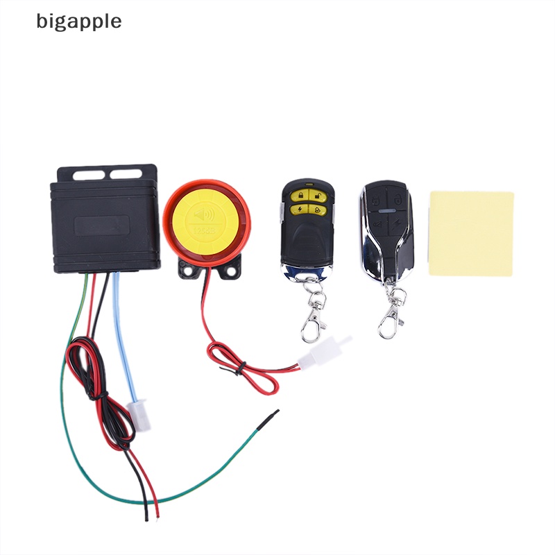 Chuông Báo Động Chống Trộm Không Chìa Khóa Kèm 2 Điều Khiển 12V RDG Dành Cho Xe Máy / Xe Đạp