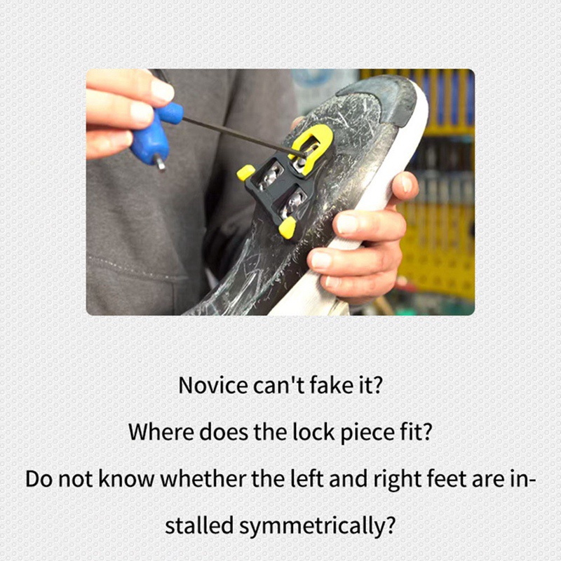 Dụng Cụ Chêm Bàn Đạp Tự Khóa Điều Chỉnh Dành Cho Xe Đạp SPD SPD-SL