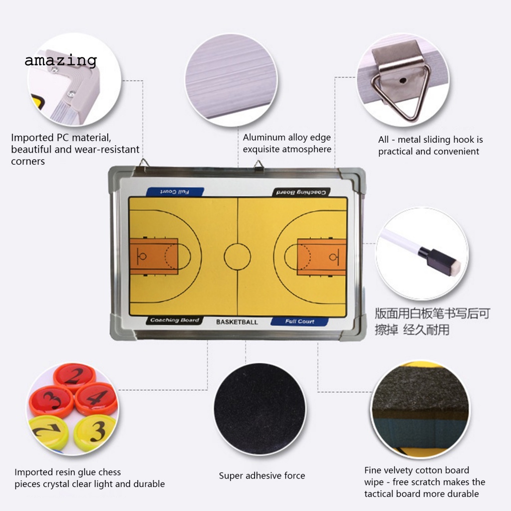 1 Bộ Bảng Kẹp Huấn Luyện Thi Đấu Bằng Hợp Kim Nhôm Có Thể Tái Sử Dụng