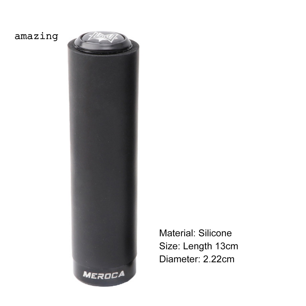 1 Cặp Vỏ Bọc Tay Lái Xe Đạp Bằng Silicone Dày Dặn