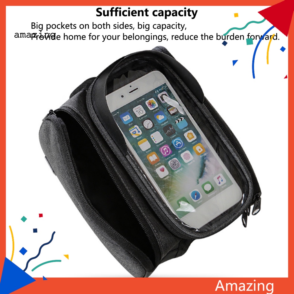 Túi Đựng Đồ Dung Tích 1.5L Gắn Xe Đạp Tiện Lợi