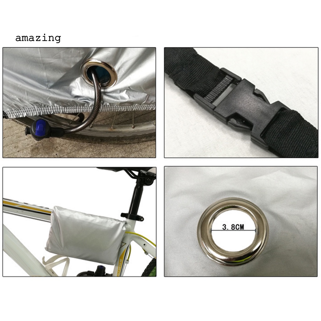 Vỏ Bọc Chống Rách Có Thể Tái Sử Dụng Cho Xe Đạp Ripstop