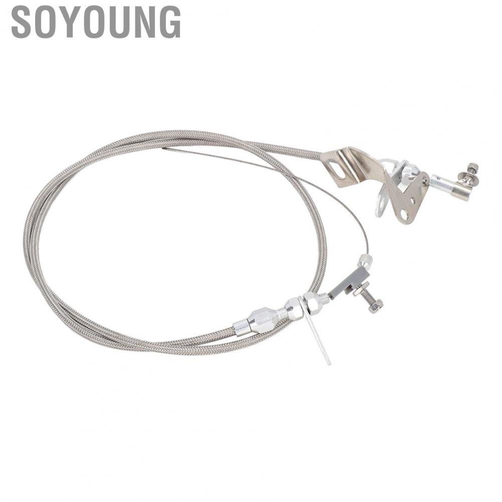 Soyoung Car Kickdown Cable  Durable Throttle Wire High Strength  for 727 Transmissions