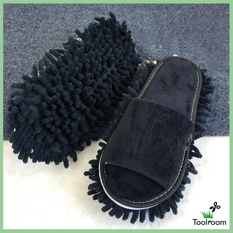 [Toolroom] Dép Lau Nhà Màu Đen