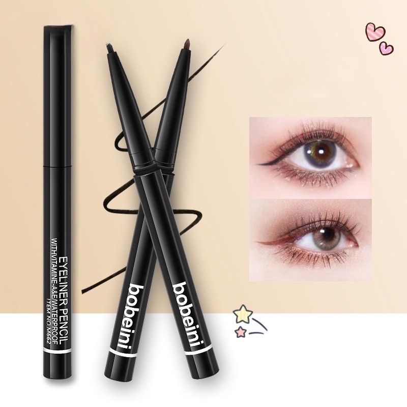 Bút Kẻ Mắt Dạng gel Màu Sắc Dễ Lên Màu Không Nhòe Dành Cho Người Mới Bắt Đầu Bút kẻ mắt làm đẹp không nhòe cho người mới tập trang điểm