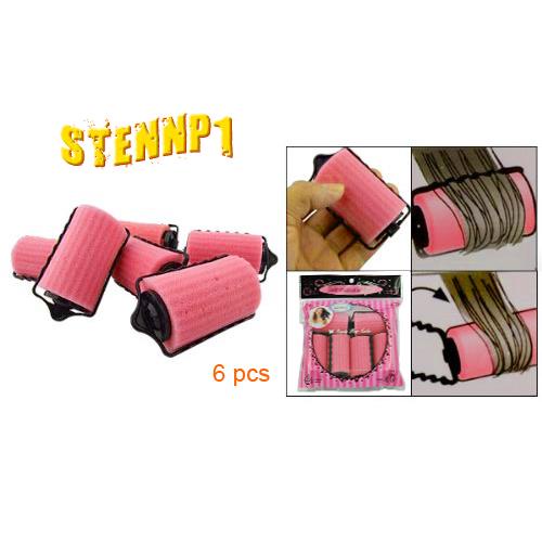 Bộ 6 Lô Cuốn Tóc Bằng Bọt Biển Tiện Dụng Cho Nữ