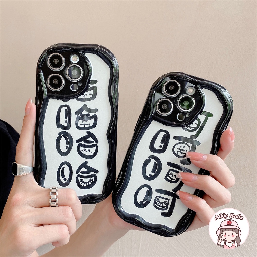 Ốp Điện Thoại TPU Mềm Chống Sốc In Chữ Màu Đen Đơn Giản Cho IPhone 14 Pro Max 11 12 11 Pro Max X XS 7Plus