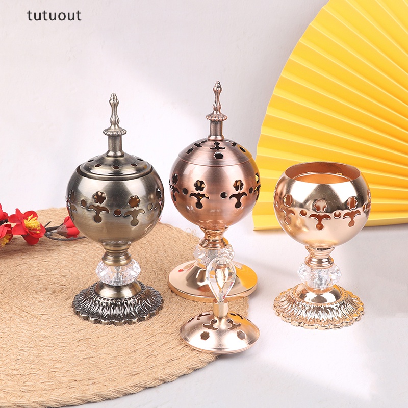 Đế Đốt Trầm Hương Mini Bằng Kim Loại Hình Nón Dùng Trang Trí Phòng Tập Yoga