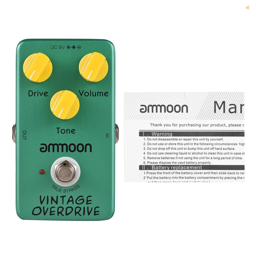 Bàn Đạp Hiệu Ứng Đàn Guitar ammoon AP-01 Phong Cách Vintage