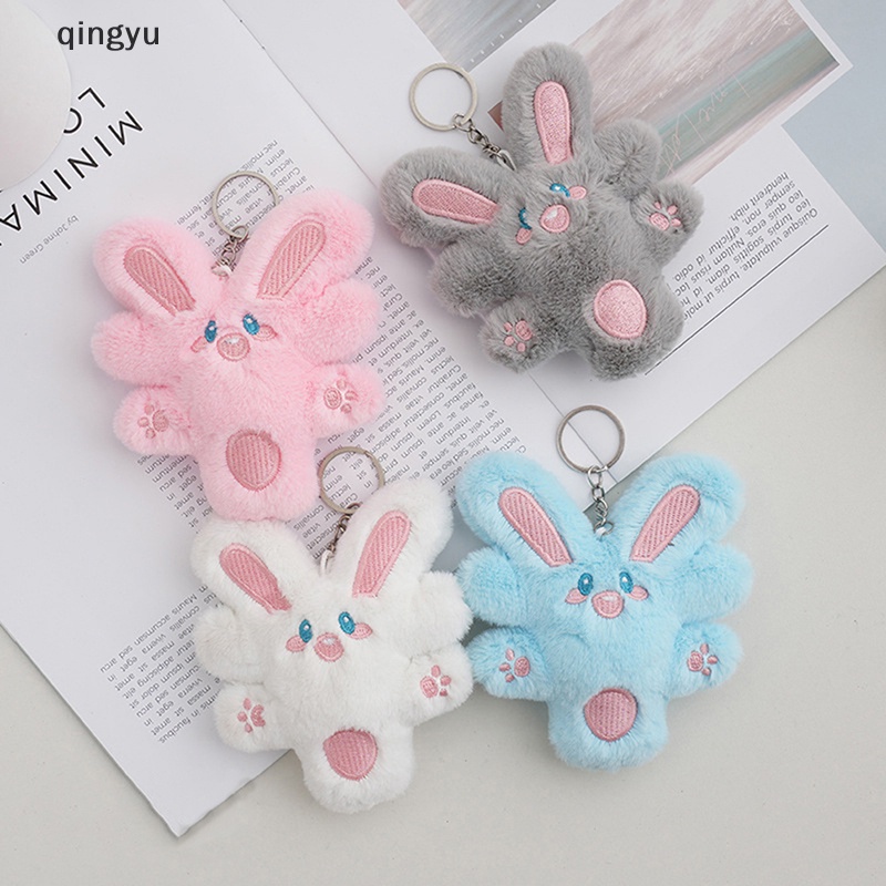 Móc Khóa Thỏ Nhồi Bông qingyu Promising Xinh Xắn