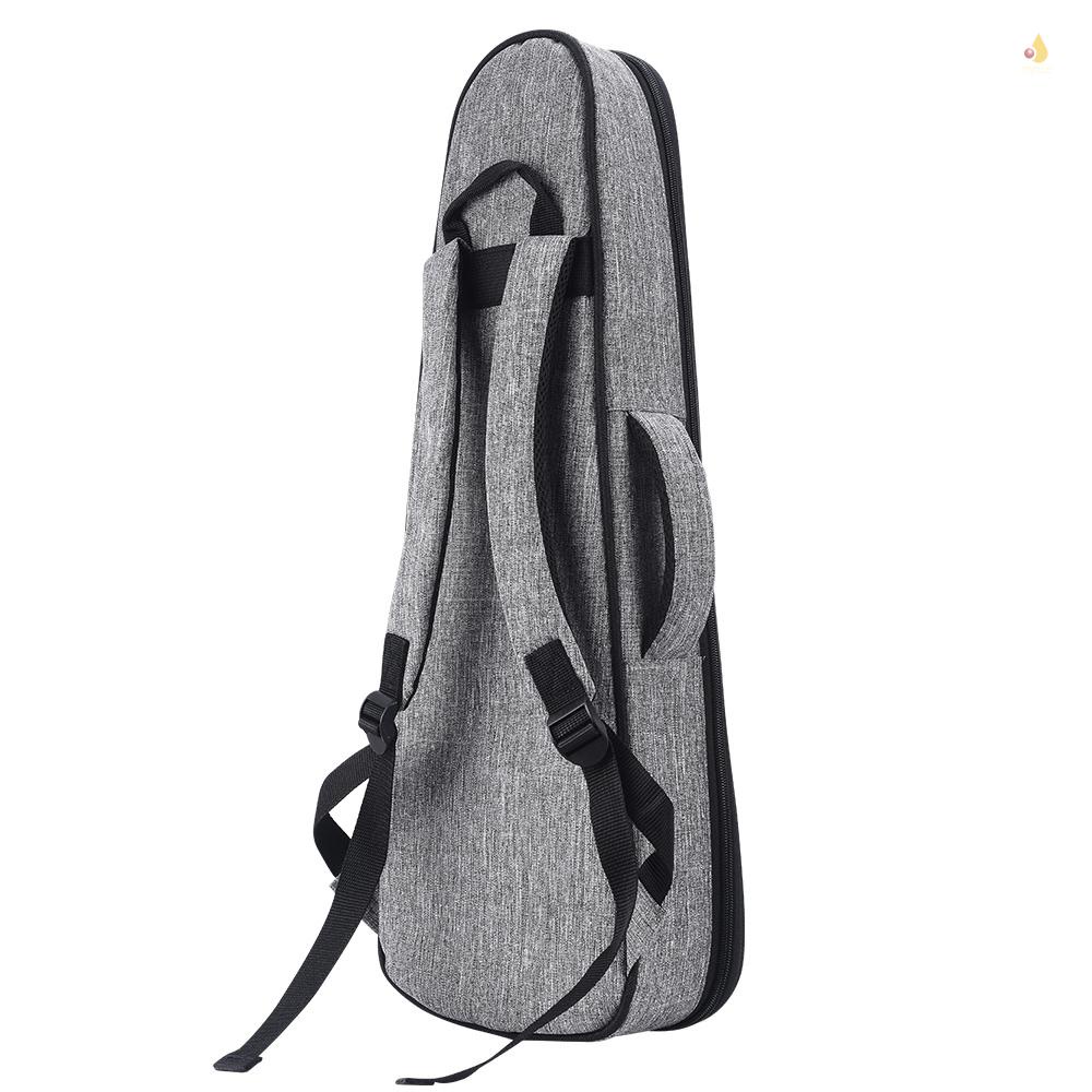 Túi Đựng Đàn Ukulele 26 Inch 18mm Có Đệm Lót Hai Dây Đeo Vai Tùy Chỉnh Tiện Dụng