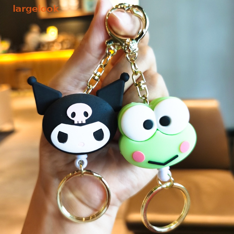 Móc Khóa Hình Mèo Kitty Kuromi My Melody Cinnamoroll Dễ Thương