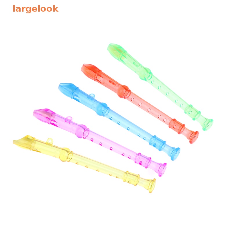 Set 2 Kèn Soprano 6 Lỗ Bằng Nhựa Nhiều Màu Sắc Dành Cho Người Mới Bắt Đầu