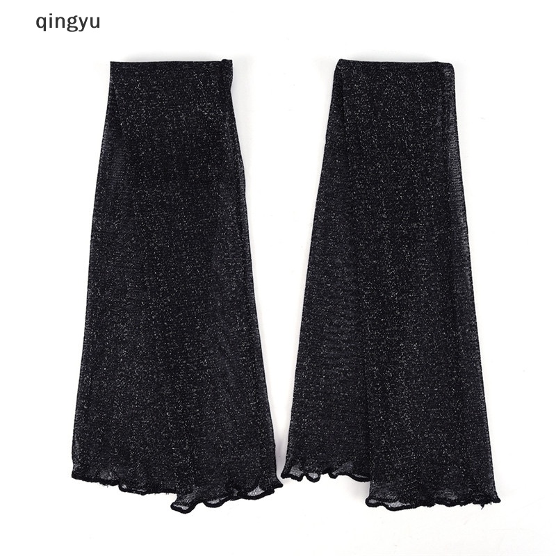 Găng Tay Dài Hở Ngón Chống Nắng Và Tia UV Bảo Vệ Khi Lái Xe Mùa Hè Cho Nữ