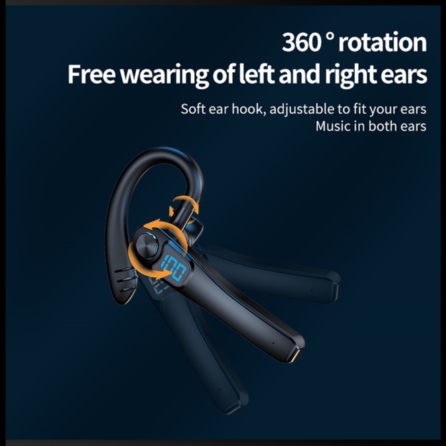 Tai Nghe Bluetooth Zevaret X7 Kèm Pin Có Thể Thay Thế Điều Khiển Bằng Giọng Nói