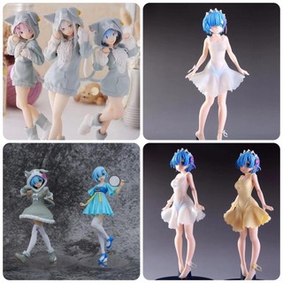 Bộ sưu tập mô hình rem ram emilia Re zero