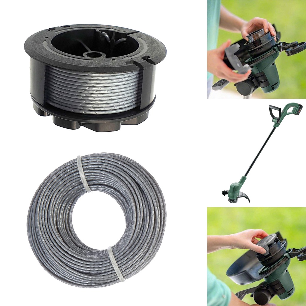 Cuộn Dây Nylon 24 Mx1.6 Mm 6 Mx1.6 Mm Chống Mài Mòn Cho Máy Cắt Cỏ