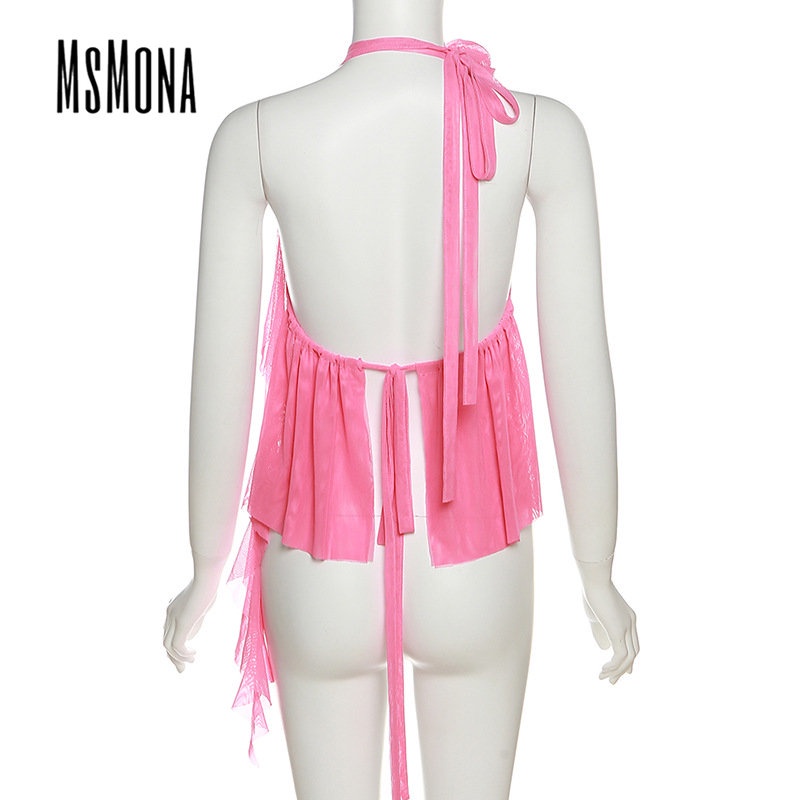 Áo Tank Top Hai Dây Màu Trơn Thời Trang 2023 Dành Cho Nữ