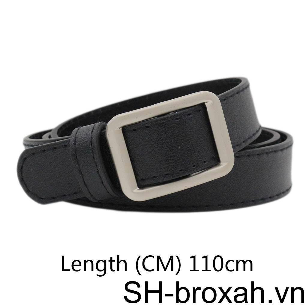 Thắt Lưng Da Khóa Kim Loại Phong Cách Boho Cổ Điển Cho Nữ