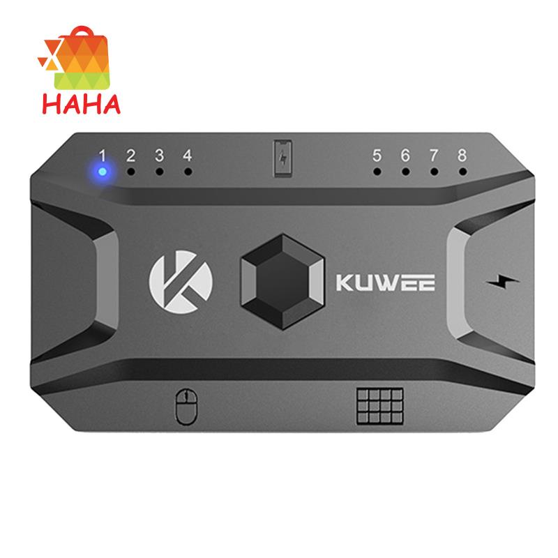 Bộ Chuyển Đổi Chuột Và Bàn Phím Không Dây Hỗ Trợ 8 Thiết Bị Cho Tablet, Laptop, Mobile