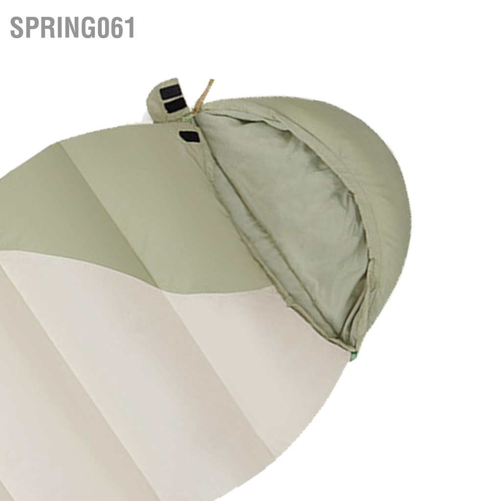 Spring061 Túi Ngủ Trẻ Em Làm Dày Ấm Chống Gió 4 Mùa Đa Năng Cắm Trại Trong Nhà Ngoài Trời Xanh