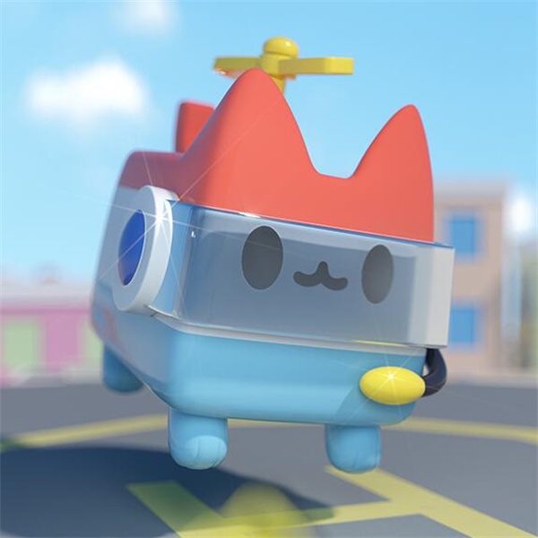 ★Đồ Chơi Hgtoys Hg Hgtoys Hg Hgtoys★ [] Mô Hình Búp Bê Hộp Giao Thông F.un BOXCAT Trang Trí