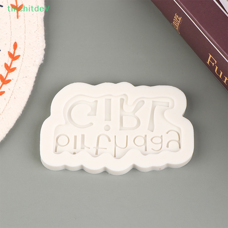 1 Khuôn Silicone Tạo Hình Chữ Happy Birthday 3D Trang Trí Bánh
