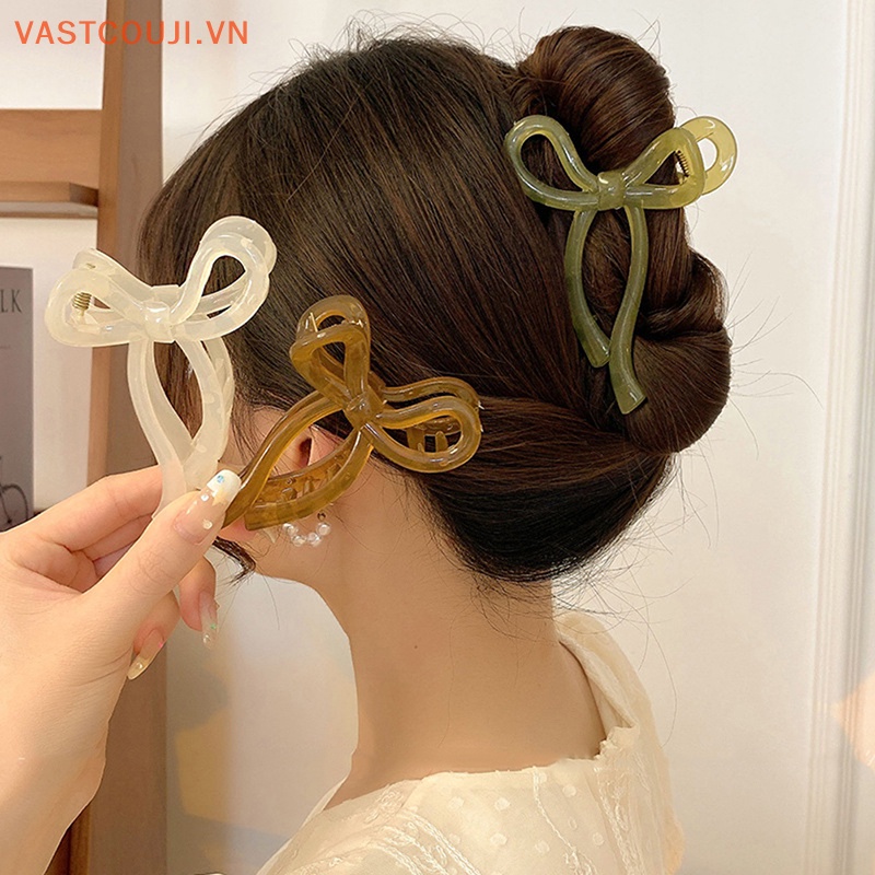 Kẹp Tóc Bướm Cao Cấp Có Răng Cá Mập Phù Hợp Cho Tạo Kiểu Tóc VN