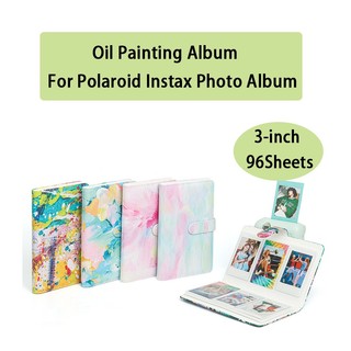 Album Ảnh instax mini 3-inch 96 Tấm Hình Tranh Sơn Dầu