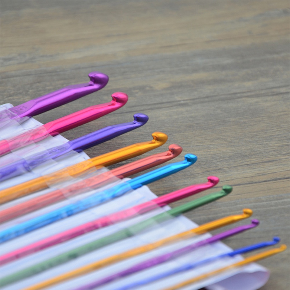 1 Chiếc Móc Kim Loại Đan Len Kích Thước 2mm Đến 10mm