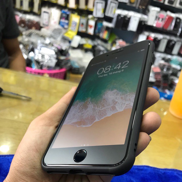 Kính Cường Lực Chống Vân Tay Full Màn cho IPhone 6/6s/6 Plus/7/8/7 Plus/8 Plus/IPhone X/XS Max/11/11 Pro/11 Pro Max