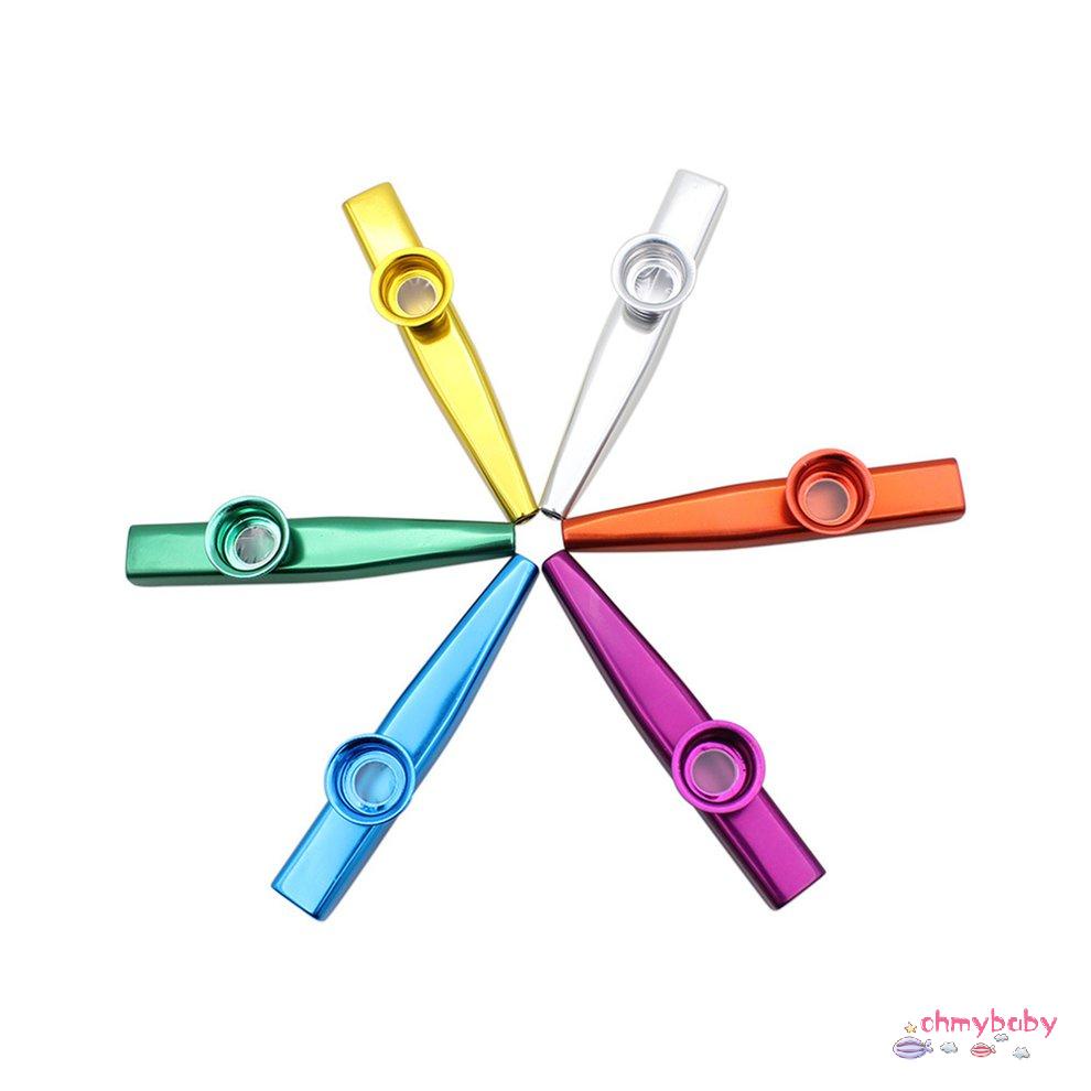 [OMY] Kim Loại Kazoos Nhạc Cụ Sáo Hoành Miệng Người Bạn Đồng Hành Tốt Cho Đàn Guitar [P/22]