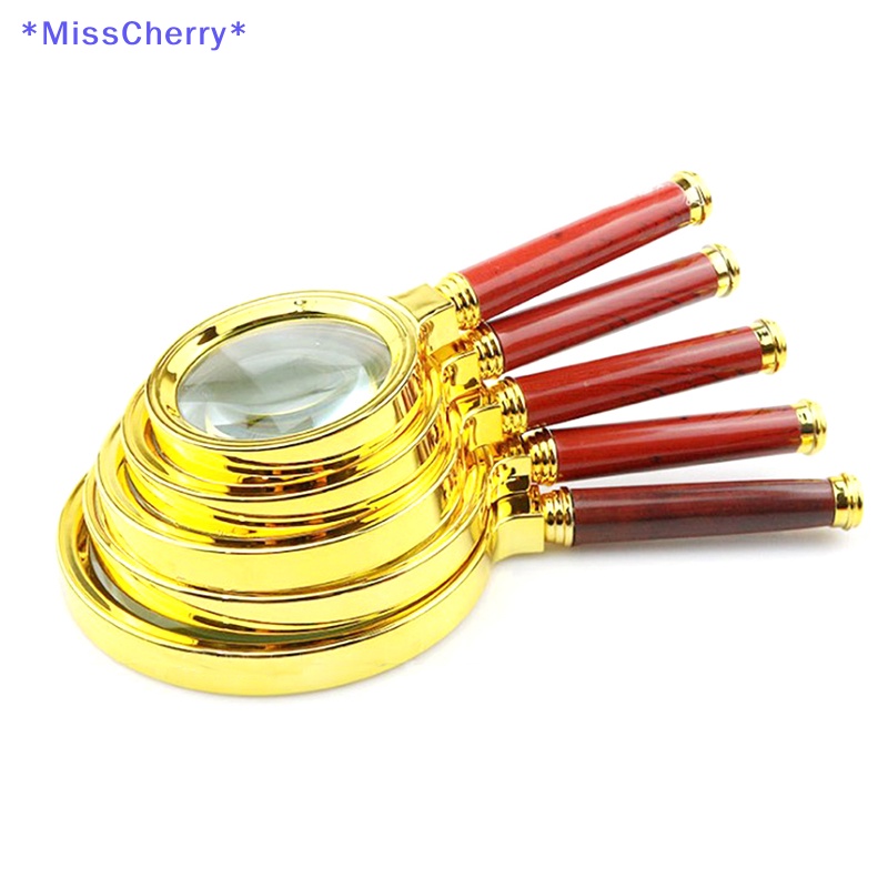 Kính Lúp Cầm Tay 10X 60 / 70 / 80 / 90 / 100mm Tiện Dụng Mới