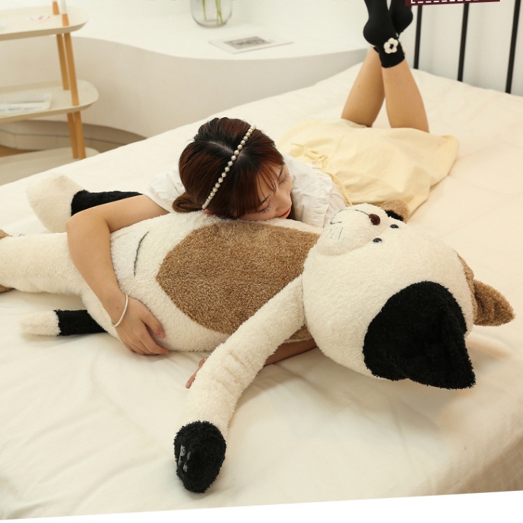 Mèo Nhồi Bông Dễ Thương Dùng Làm Quà Tặng Sinh Nhật Cho Bé