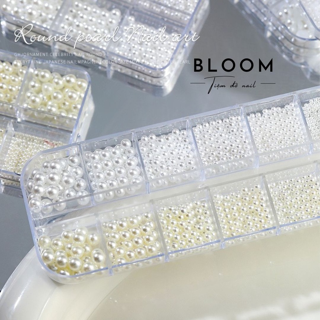 Hạt ngọc trai trang trí móng