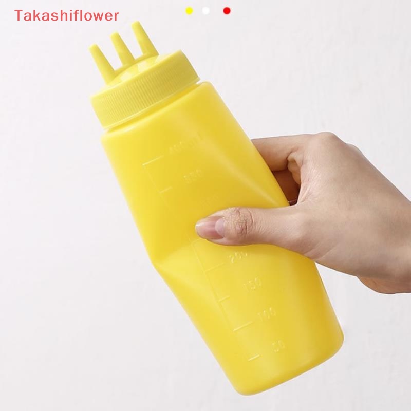 Bình Nhựa Mayo 3 Lỗ Dạng Xoắn Tiện Dụng Cho Nhà Bếp
