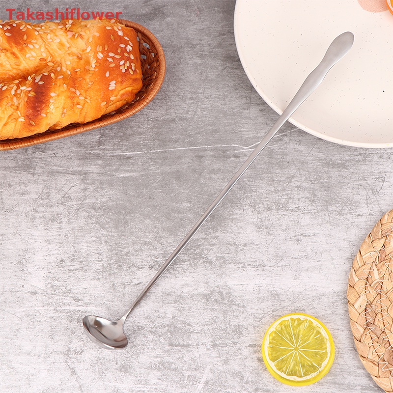 1 Muỗng Múc Kem Bằng Thép Không Gỉ Cán Dài