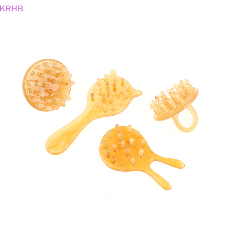 Lược Nhựa Mát Xa Da Đầu Tiện Dụng Chất Lượng Cao Mới