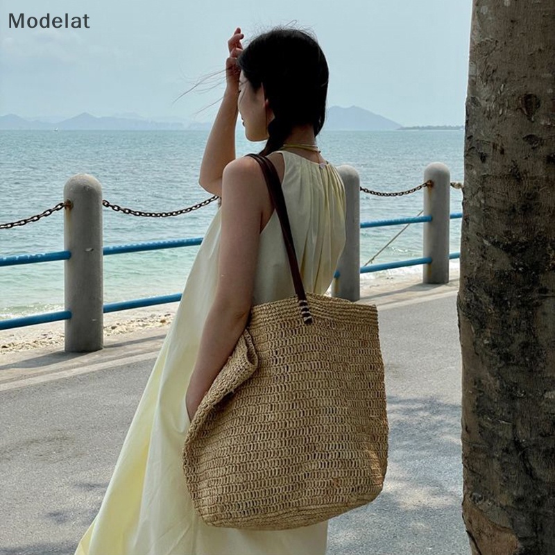 Đầm Midi Sát Nách Màu Trơn Dáng Rộng Thời Trang Mùa Hè Xinh Xắn Cho Nữ