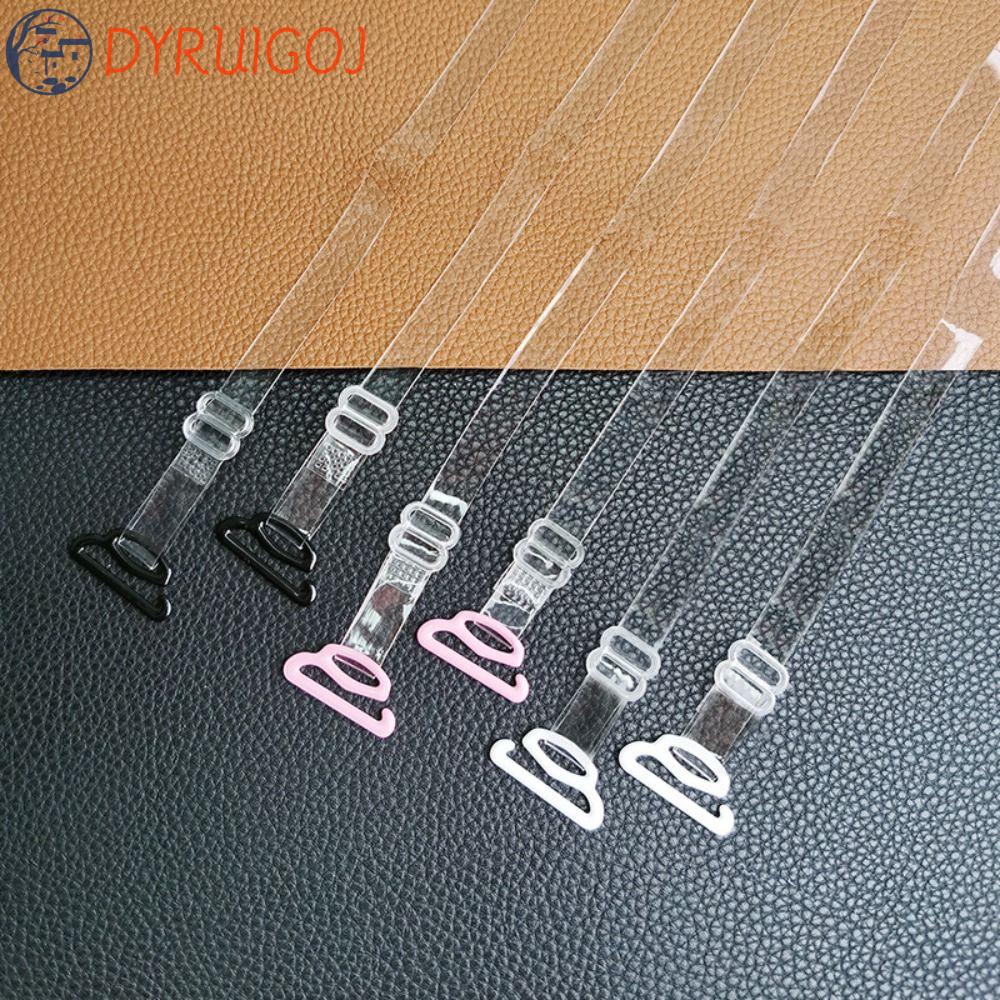 Dây Đeo Vai Đôi Bằng Silicon Co Giãn Trong Suốt Chống Trượt Thời Trang Cho Nữ