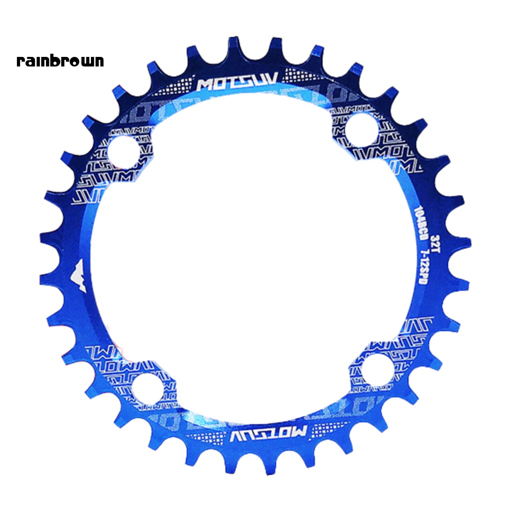 Đĩa Xích Đơn / Tròn / Oval 104BCD 32T 34T 36T 38T Cho Xe Đạp