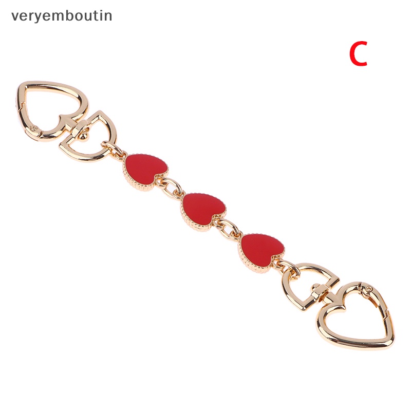 Dây Xích Nối Dài Túi Xách / Đeo Chéo Hình Trái Tim DIY