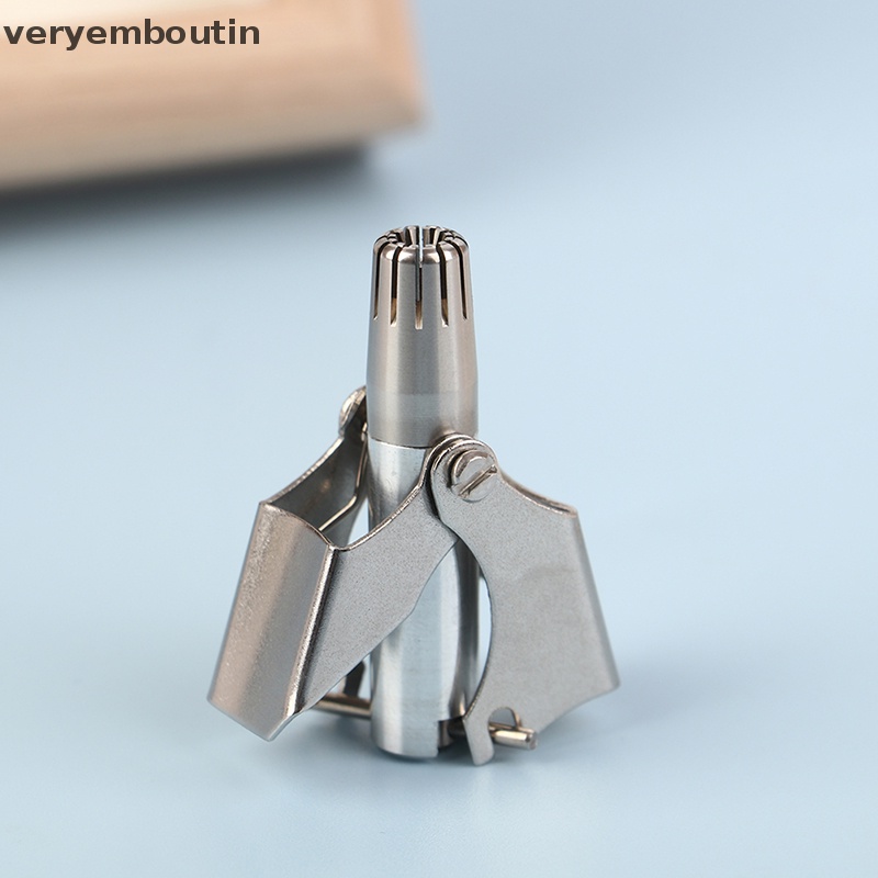 Dụng Cụ Tỉa Lông Mũi / Tai / Lông Mũi Bằng Thép Không Gỉ