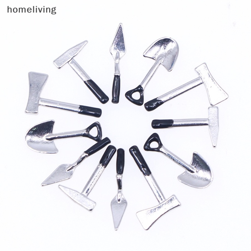 Mô Hình Nhà Búp Bê Mini Bằng Hợp Kim Dùng Trang Trí Tiểu Cảnh