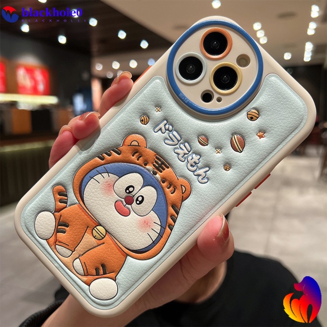 Ốp Điện Thoại Mềm Hình Doraemon Cho Iphone 14 13 12 11