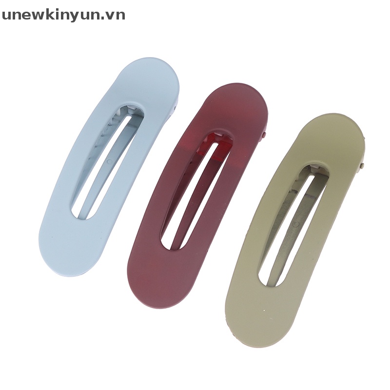 1 Kẹp Tóc Mỏ Vịt Nhám Màu Kẹo Xinh Xắn