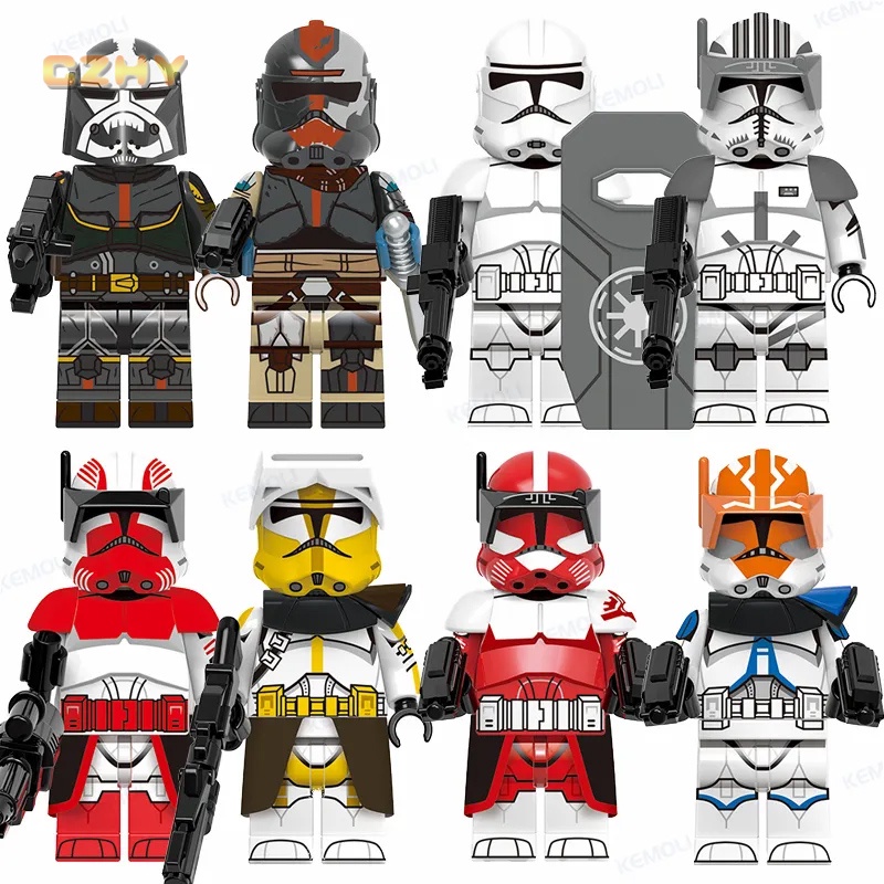 Mô Hình Nhân Vật Thorn Wilco Trooper Cody Captain Vaughn Fox Trong Phim Star Wars